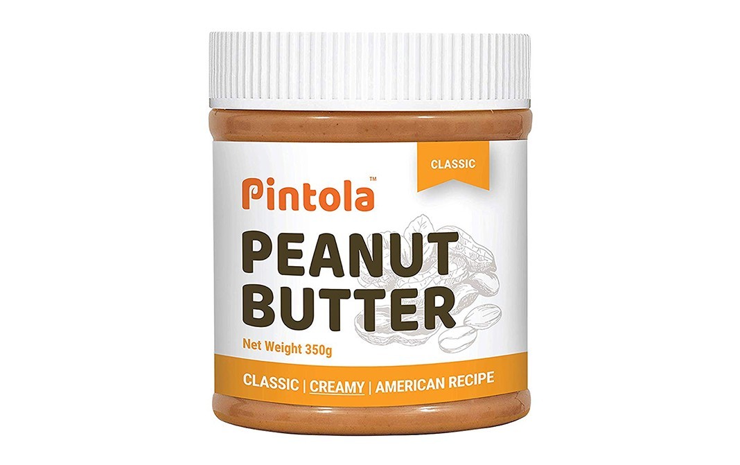Pintola Peanut Butter Classic Creamy   Plastic Jar  350 grams